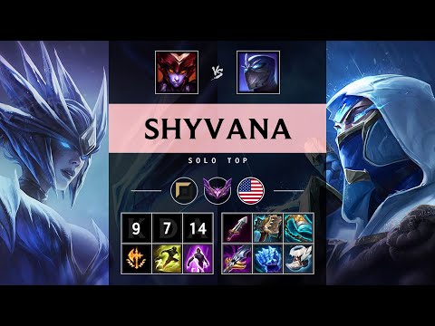 Shyvana Top vs Shen - NA Master Patch 25.21
