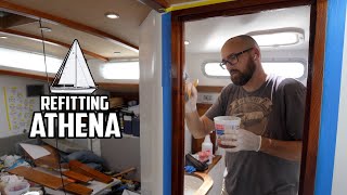 Sail Life -  Oh glorious varnish-palooza & freezer lid