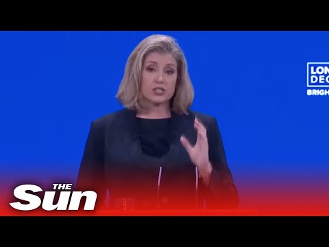'We are not for returning' - Penny Mordaunt slams Labour at Tory conf