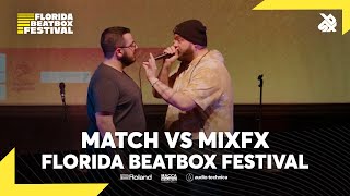 This picture. Like Dlow has such style.（00:03:47 - 00:04:11） - Match 🇺🇸 vs MixFX 🇵🇹 | FLORIDA BEATBOX BATTLE 2022 | Quarter Final