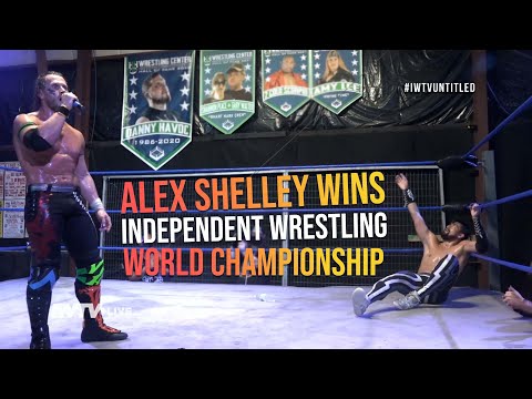 AND NEW! Alex Shelley wins Independent Wrestling World Championship