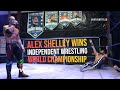 AND NEW Alex Shelley Wins Independent Wrestling World Championship