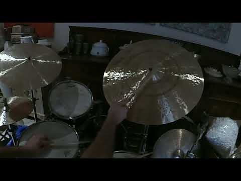 22" 2116g low tension thin jazz ride cymbal - MATTIA BOURGIS HANDMADE