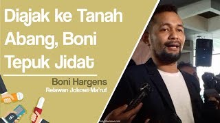 Boni Hargens Tertawa dan Menepuk Jidat saat Diajak Faldo Maldini untuk Jalan-jalan ke Tanah Abang