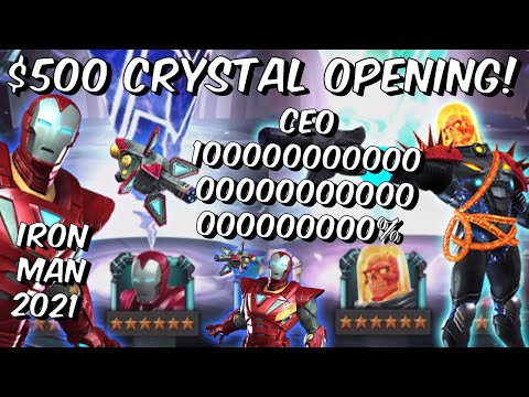 $500 6 Star Silver Cenutrion & CEO Featured Cavalier Crystal Opening - Marvel Contest of Champions