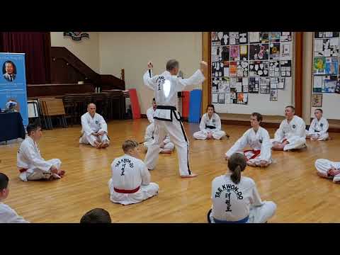 W shape block. Explained by Grand Master Cutler.