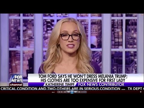 12-03-16 Kat Timpf on Gutfeld - Designers Won't Dress Melania Trump