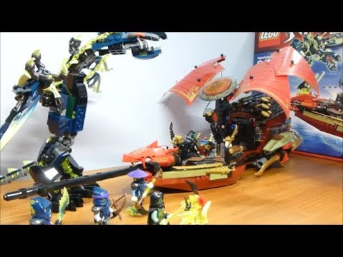 Lego Ninjago Final Flight of Destiny's Bounty Review - Set #70738