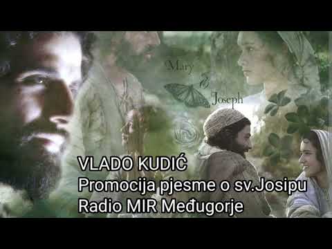Vlado Kudić - Promocija pjesme o sv. Josipu - Radio MIR Međugorje