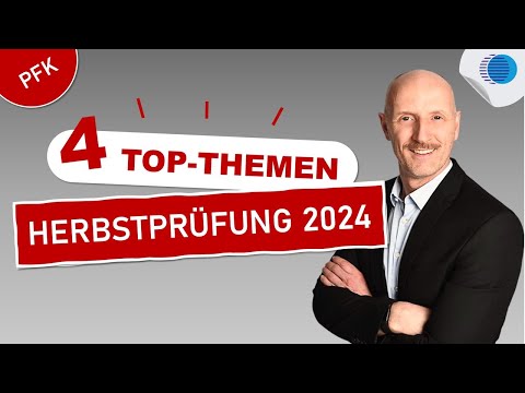 4 Top Prüfungsthemen - Herbst 2024 - Personalfachkaufmann/frau