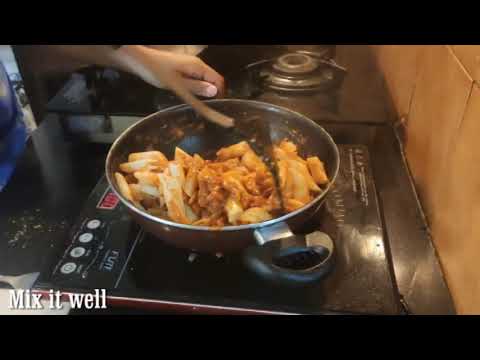 Red Sauce Meatball Pasta by Nischita