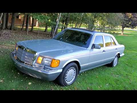 1986 Mercedes 420 SEL. supersportmotors.com (Super Sport Feature #73)  SOLD !!!