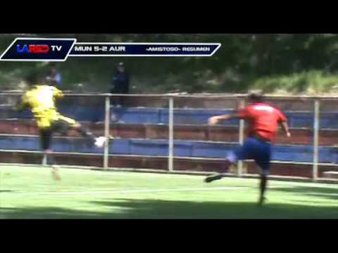 RESUMEN CSD MUNICIPAL 5-2 AURORA, F.C. AMISTOSO DE PREPARACION.