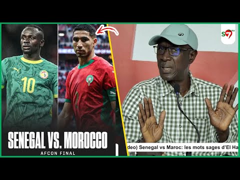 Doyen A. Sene dévoile les forces & les faiblesses du Maroc "Hakimi Dofoul Ba Dou Respecté Sadio Mané