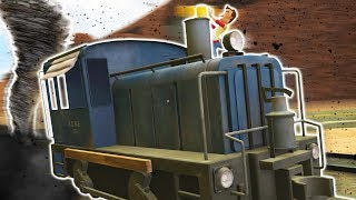 Train Racing in Garry&#39;s Mod With Tornadoes?! (Garry&#39;s Mod Funny Moments &amp; Gmod Gameplay)