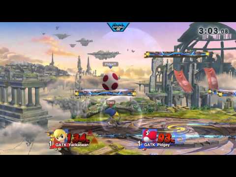 BFGG August - Yackabean (Toon Link) vs PidgeY (Yoshi) - Grand Finals