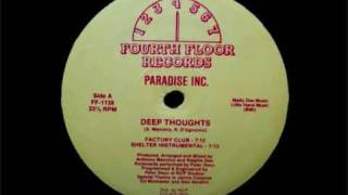 Paradise Inc - Deep Thoughts (Factory Club)