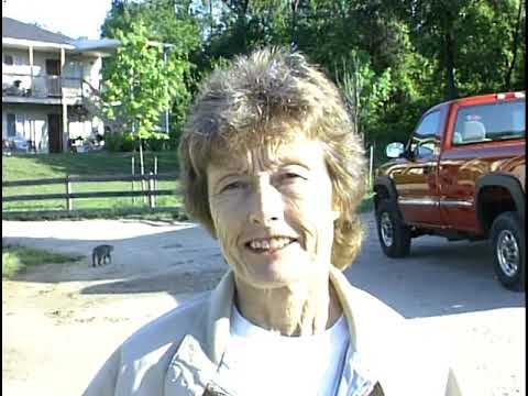 Preakness 2002 Footage of Nancy Alberts and the Preakness Stakes