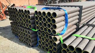 Reinforced ASTM A106 Grade B Seamless Steel Pipe Packaging💯