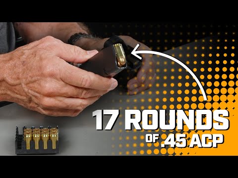 Extended Clip For 45 Glock