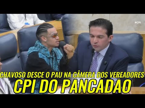 CHAVOSO DA USP na CPI DO PANCADÃO revela TENSÃO EXPLOSIVA e acusações graves dentro da Câmara de SP