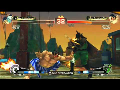 SSF4 AE: Tbalturn (Vega) VS CTYPEJP (E. Honda)
