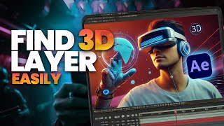 How to Easily Bring 3D Layer to front of the camera in After Effects English