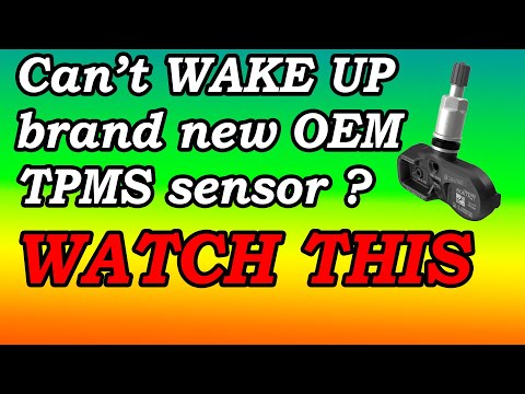 How to activate or program new OEM TPMS sensor