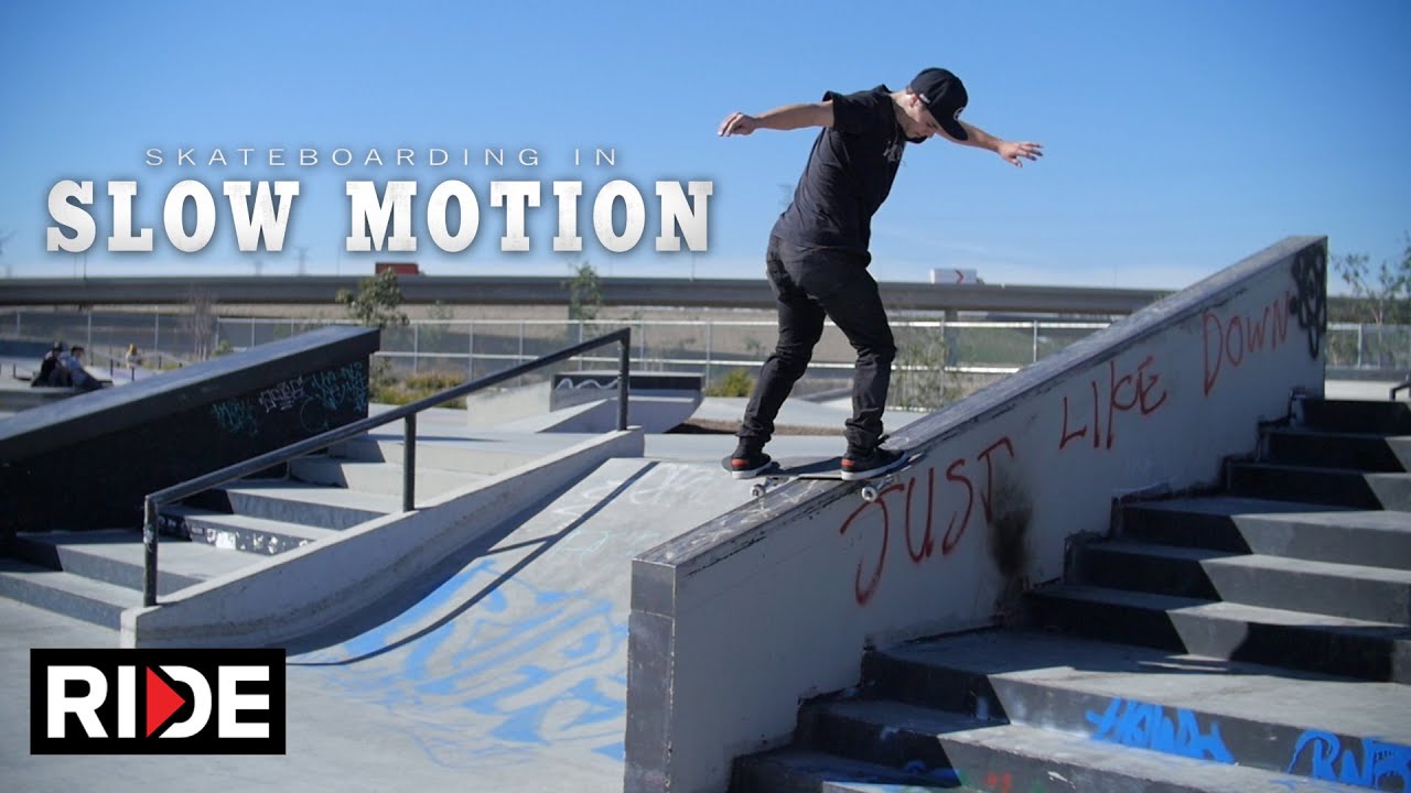 Olivier Lucero patina a súper cámara lenta