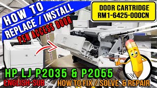 How to Replace Door Cartridge | HP LaserJet P2055