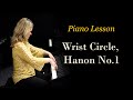 Hanon No 1 Wrist Circles Exercise How To Play Piano With Ease