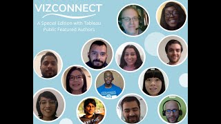 VizConnect Tableau Public Featured Authors