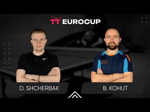 18:25 Denys Shcherbak - Bohdan Kohut 16.10.2024  TT Euro.Cup Ukraine Elite. TABLE 3