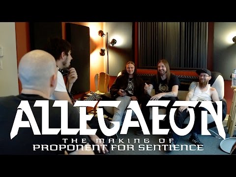 Allegaeon - the making of "Proponent for Sentience"