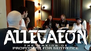 Allegaeon - the making of "Proponent for Sentience"