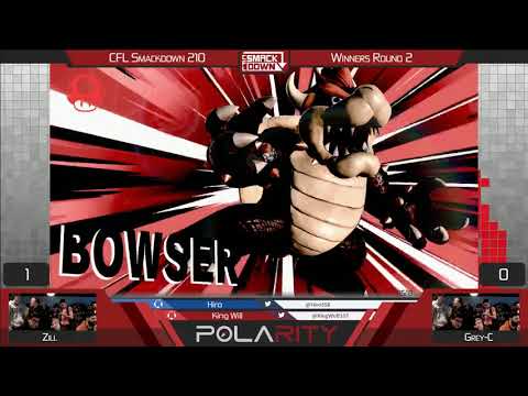 CFL Smackdown Ultimate 210 - Zill (Bowser) vs Grey-C (Dark Pit) - Winners R2