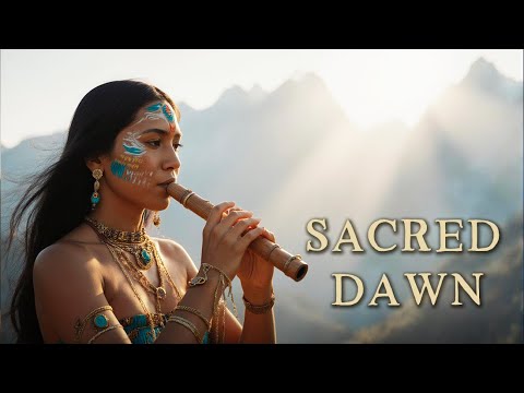The Sacred Dawn 🌅 Flute & Shamanic Drums | Native Meditation & Healing Music