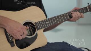 Video thumbnail for Gear Review: Martin DCX1AE Macassar Is Built of Laminate, But it’s Unmistakably a Martin by Acoustic Guitar Magazine