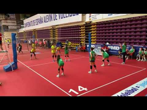 Campeonato de españa 🇪🇸 alevin. Voleibol. Liceo vs Benidorm.
