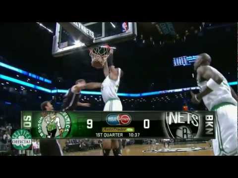 Kevin Garnett 14 points - Highlights vs Brooklyn Nets 10/18/2012 [HD]