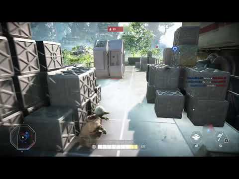 Star Wars Battlefront 2 - Yoda and the 41st Defends Kashyyyk! Gameplay!!