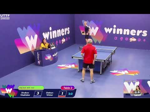 WINners CUP table 2  06.11 Zhukov Vladislav - Ziakun Viktor 18:15