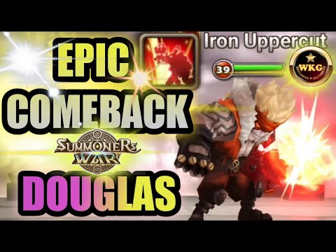 DONT TOUCH HIM EPIC COMEBACK DOUGLAS - Summoners War