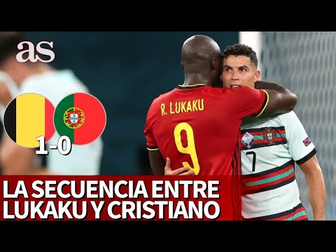 EURO 2020 | BÉLGICA 1- PORTUGAL 0: La íntima y preciosa secuencia entre LUKAKU y CRISTIANO | AS