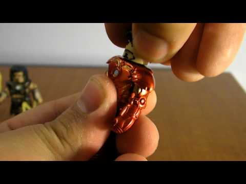 Minimates Iron Man 2 Mark IV and Whiplash