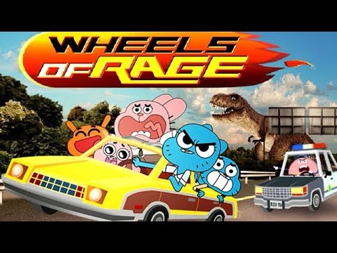 The Amazimg World of Gumball - WHEELS of RAGE [Cartoon Network Games] Video