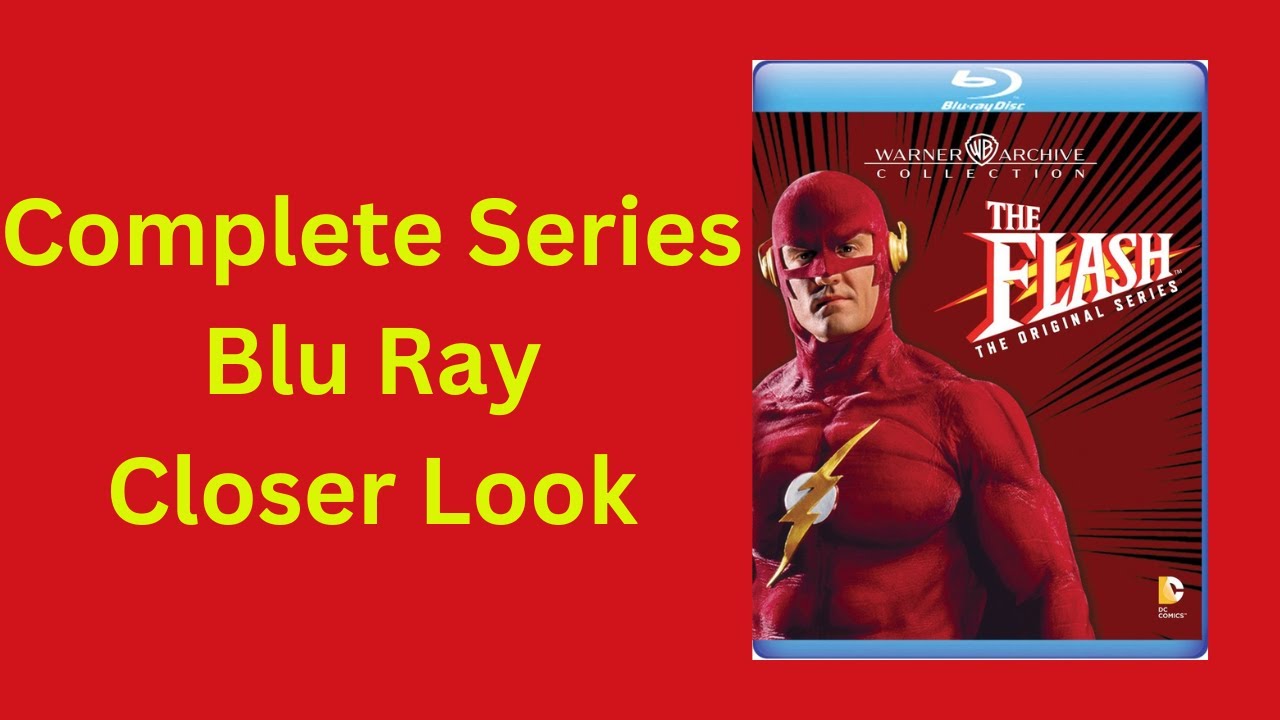 The Flash (1990 - 91) Complete Series Blu Ray Closer Look