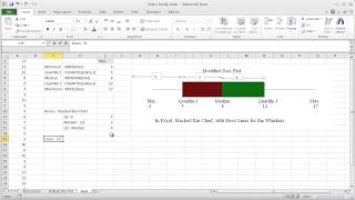 Unit 1C: Excel - Modified Box Plot - Full Demonstration