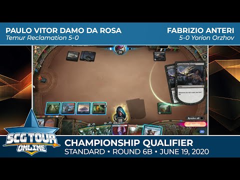 Damo da Rosa vs Anteri | Round 6B | SCG Tour Online Championship Qualifier #1 | Standard