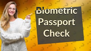How do I know if my passport is biometric India?